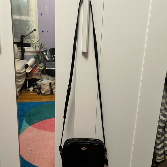 COACH Jamie Camera Black Mini Bag - Picture 1 of 4